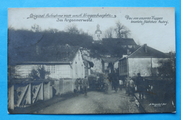 Ansichtskarte AK Autry 1915 Argonnerwald, Besetzung, WKI Frankreich France 08 Ardennes